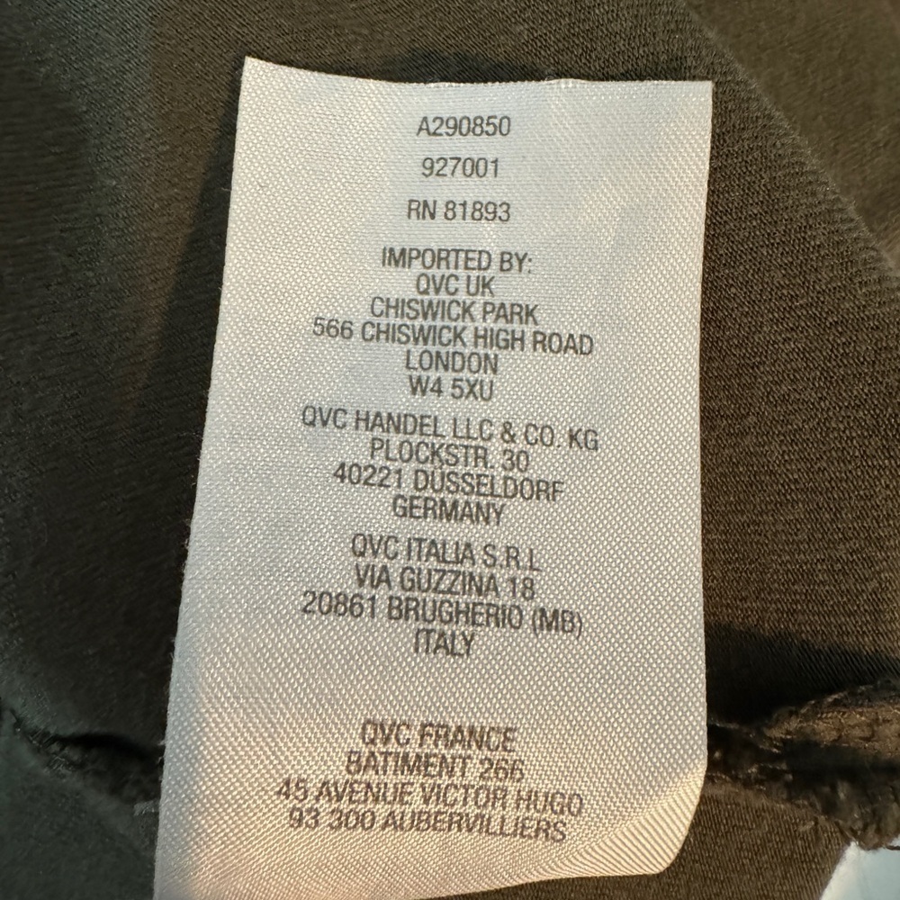 Isaac Mizrahi Live Sleeveless Maxi Dress Side Slits-Reg Size Large Fall Olive - Picture 8 of 9